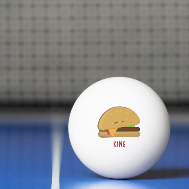Pelota De Ping Pong Cheeseburger (Neto)