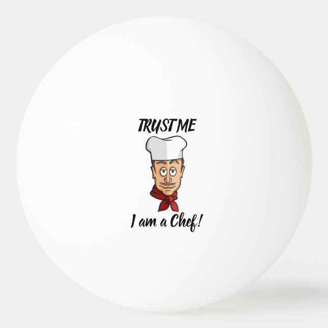 Pelota De Ping Pong Chef (Anverso)