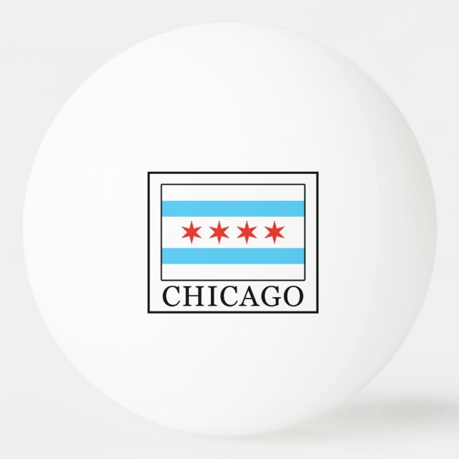 Pelota De Ping Pong Chicago (Anverso)