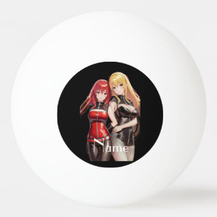 Pelota De Ping Pong Chicas Cuadros Anime Thunder_Cove