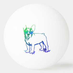 Pelota De Ping Pong Chico French Bulldog más genial