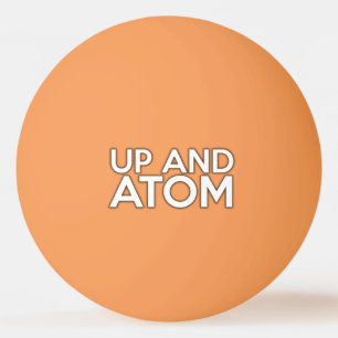 Pelota De Ping Pong Chiste científico UP AND ATOM