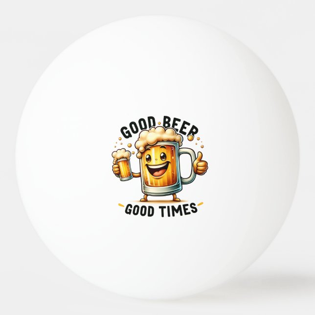 Pelota De Ping Pong Citas divertidas (Anverso)