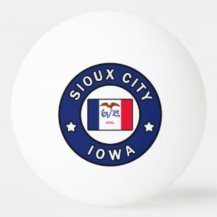 Pelota De Ping Pong Ciudad Sioux Iowa