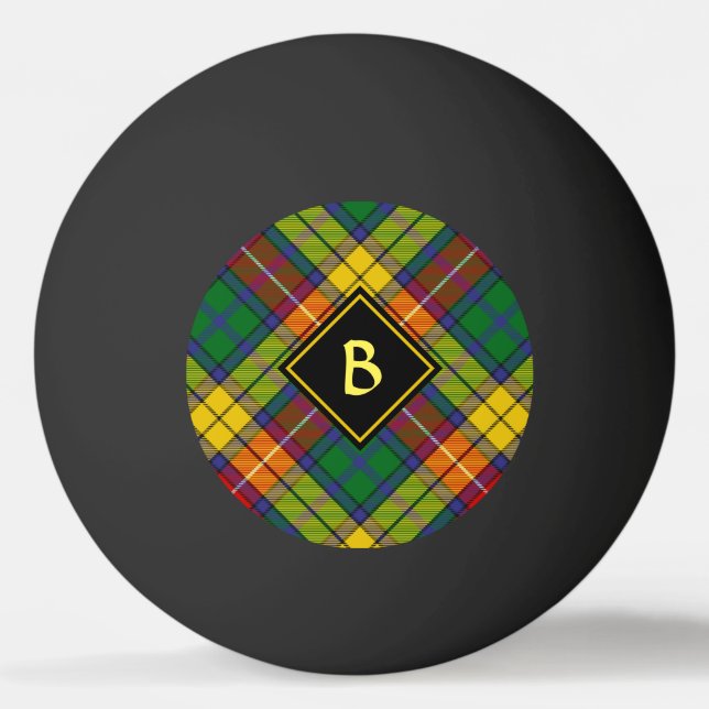 Pelota De Ping Pong Clan Buchanan Tartan (Anverso)