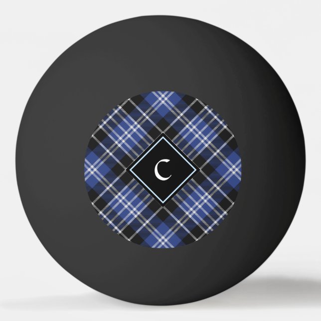 Pelota De Ping Pong Clan Clark Tartan (Anverso)