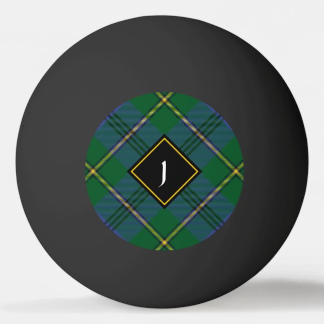 Pelota De Ping Pong Clan Johnston Tartan Ping Pong Ball (Anverso)