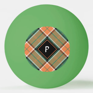 Pelota De Ping Pong Clan Pollock Tartan Ping Pong Ball