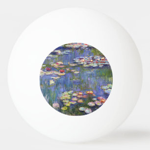 Pelota De Ping Pong Claude Monet - Lilies de agua / Nympheas