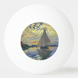 Pelota De Ping Pong Claude Monet - Velero en Le Petit-Gennevilliers