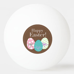 Pelota De Ping Pong Clipart feliz de Pascua