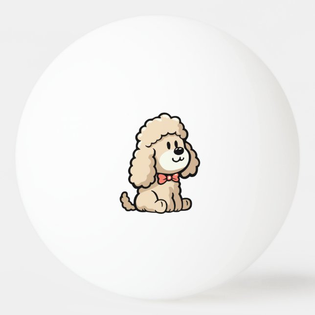 Pelota De Ping Pong Cockapoo (Anverso)