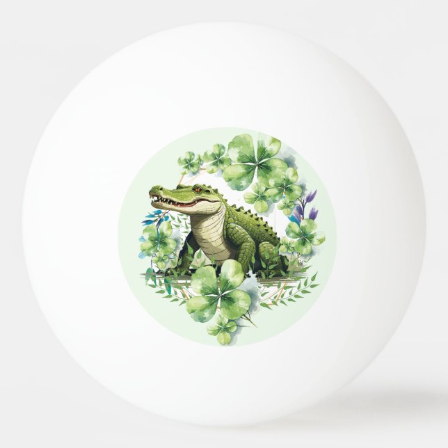 Pelota De Ping Pong cocodrille  (Anverso)