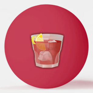 Pelota De Ping Pong Cóctel americano