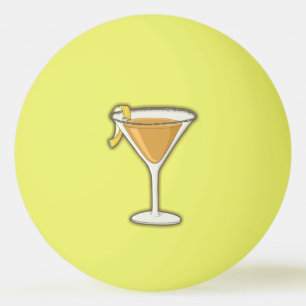 Pelota De Ping Pong Cóctel de Sidecar