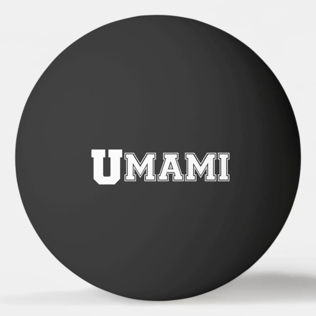 PELOTA DE PING PONG COLEGIO UMAMI PING PONG BALL (Anverso)