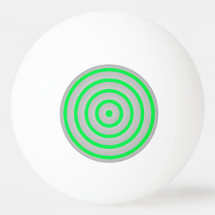 Pelota De Ping Pong Coloridos Círculos Concéntricos Ping Pong Ball