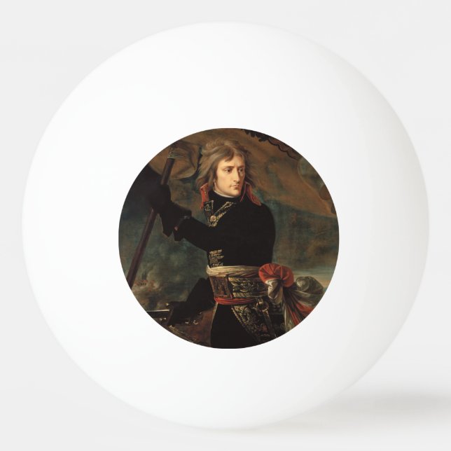 Pelota De Ping Pong Concentración de Napoleón Bonaparte en la batalla  (Anverso)