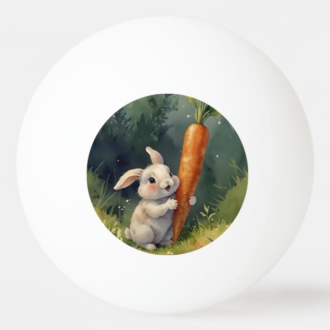 Pelota De Ping Pong Conejos en Abundancia (Reverso)