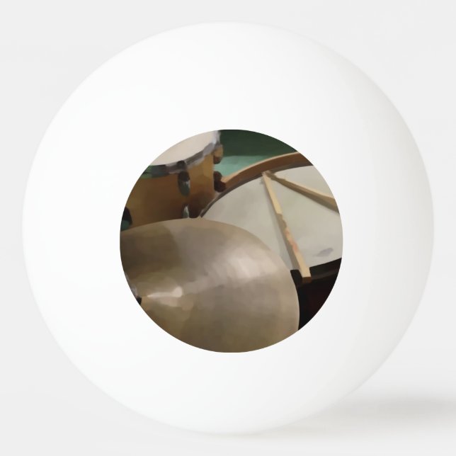 Pelota De Ping Pong Conjunto de tambores (Reverso)