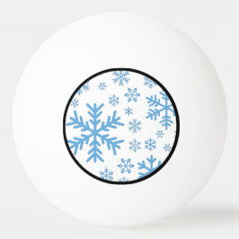 Pelota De Ping Pong Copo de nieve que cae, ráfagas