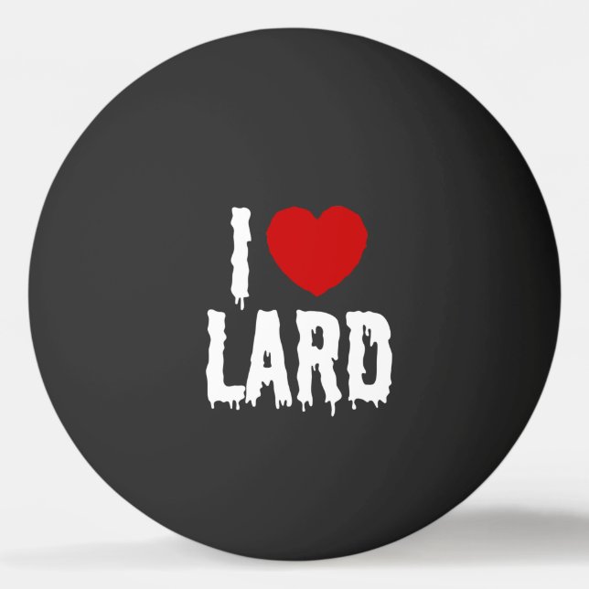PELOTA DE PING PONG CORAZÓN [AMOR] LARD (Reverso)