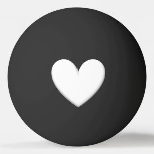 Pelota De Ping Pong Corazón pulido