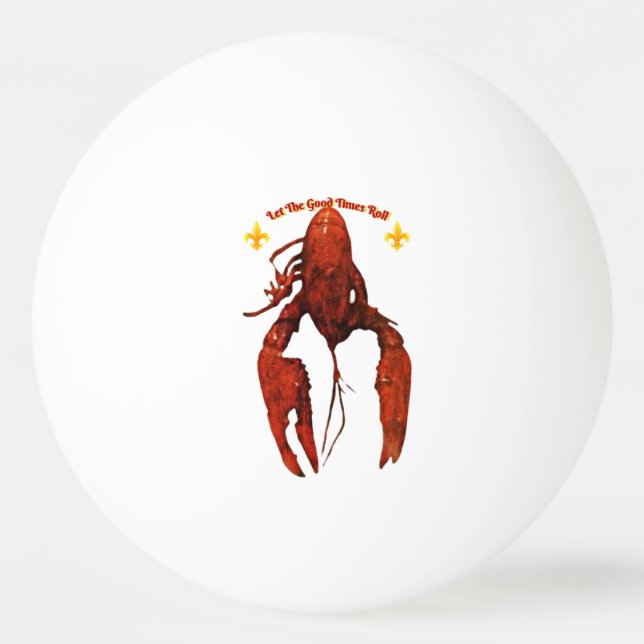 Pelota De Ping Pong Crawfish Pong Ball (Anverso)