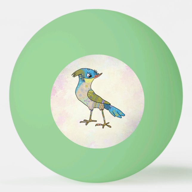 Pelota De Ping Pong Crazy Vogel (Anverso)