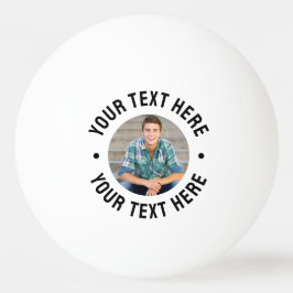 Pelota De Ping Pong Crea tu Propia Foto