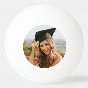 Pelota De Ping Pong Crea tu propia foto de graduado personalizada