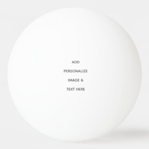 Pelota De Ping Pong Crea tu propio blanco 