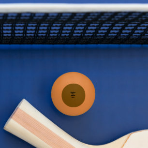 Pelota De Ping Pong Crea tu propio marrón