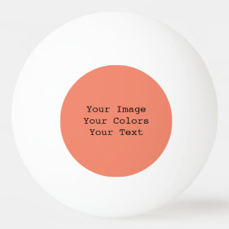 Pelota De Ping Pong Crear el propio
