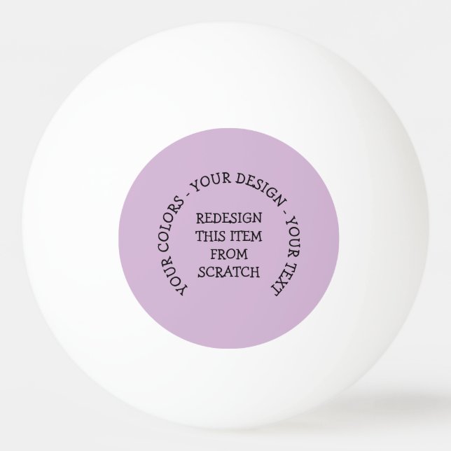 Pelota De Ping Pong Crear el propio (Anverso)