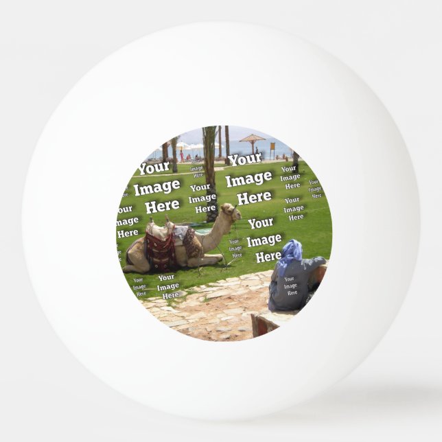 Pelota De Ping Pong 🤍 Crear su propia plantilla de Personalizado (Reverso)