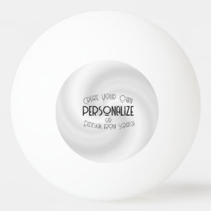 Pelota De Ping Pong Crear su propio diseño personalizado