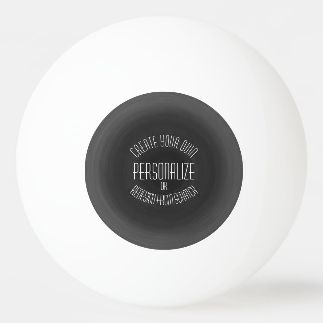 Pelota De Ping Pong Crear un diseño propio - personalizado (Anverso)