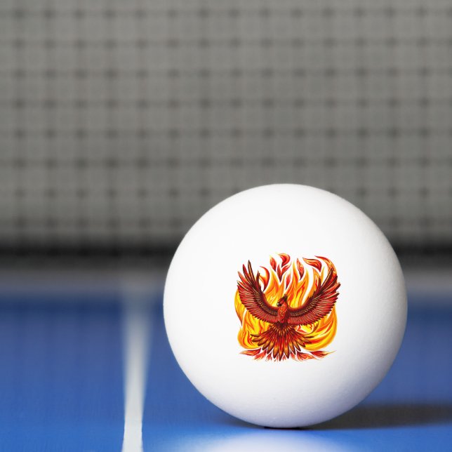 Pelota De Ping Pong Creatura mitológica inmortal de Phoenix (Neto)
