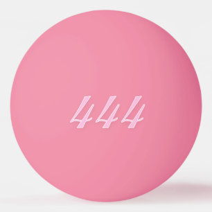 Pelota De Ping Pong Cree su propio Rosa Caliente 444