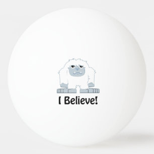 Pelota De Ping Pong ¡Creo! Cute Yeti