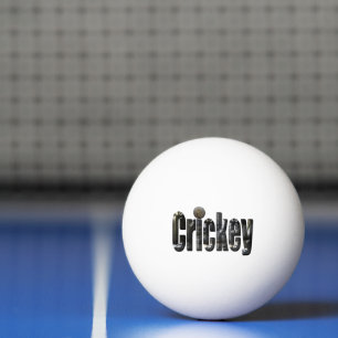 Pelota De Ping Pong Crickey: Palabra en argot australiano hecha con co