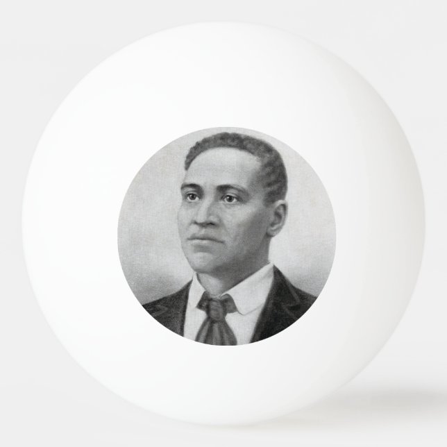 Pelota De Ping Pong Crispus Attucks: Mártir de la Revolución Americana (Anverso)
