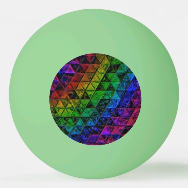 Pelota De Ping Pong Cristal de orgullo (Anverso)