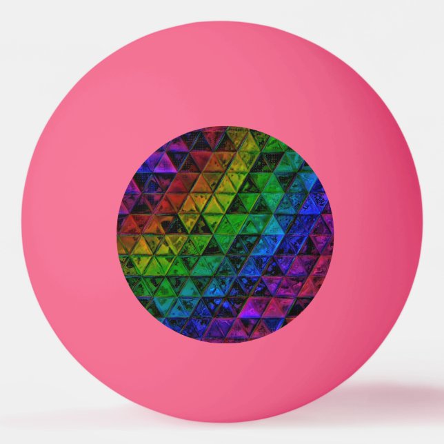 Pelota De Ping Pong Cristal de orgullo (Anverso)