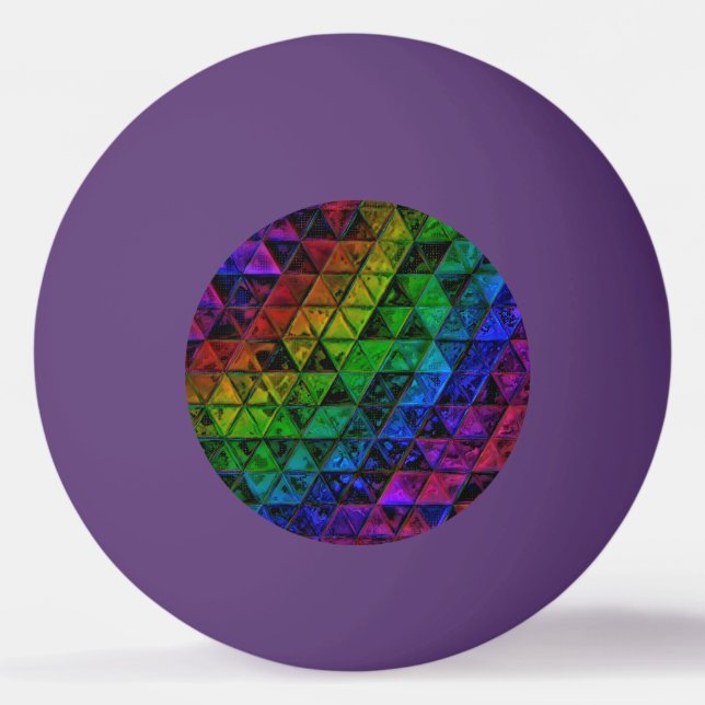 Pelota De Ping Pong Cristal de orgullo (Anverso)