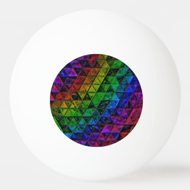 Pelota De Ping Pong Cristal de orgullo (Anverso)