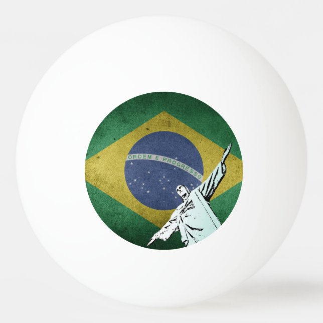 Pelota De Ping Pong Cristo Redentor (Anverso)