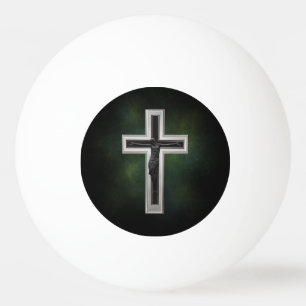 Pelota De Ping Pong Crucifijo