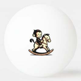 Pelota De Ping Pong Cualquier Mono De Color En Caballo Rocío